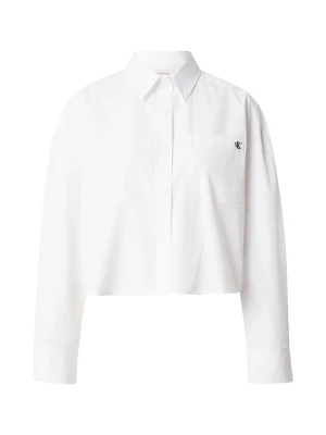 Foto van product Calvin Klein Jeans Blouse 'Monogram Cropped' wit