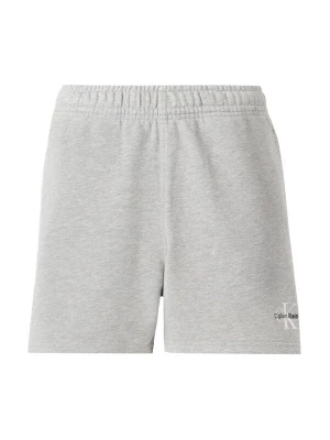 Foto van product Calvin Klein Jeans Broek 'Monologo Concealed Drawstring Sweat' lichtgrijs