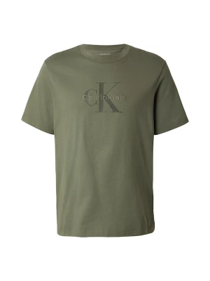 Foto van product Calvin Klein Jeans Shirt 'CK Monogram Logo' olijfgroen