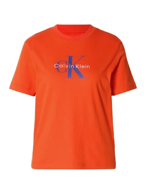 Foto van product Calvin Klein Jeans Shirt 'Hero Classic' navy / oranje / wit