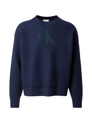 Foto van product Calvin Klein Jeans Trui donkerblauw / donkergroen