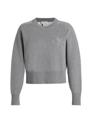 Foto van product Calvin Klein Jeans Trui grijs gemêleerd