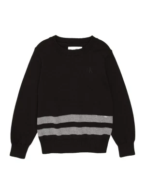 Foto van product Calvin Klein Jeans Trui grijs gemêleerd / zwart