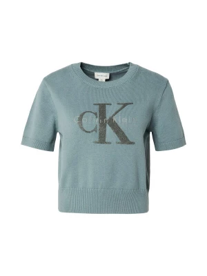 Foto van product Calvin Klein Jeans Trui stone grey / kaki / jade groen