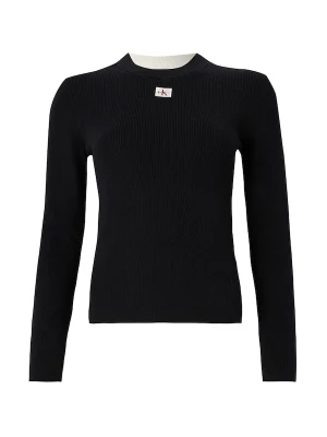 Foto van product Calvin Klein Jeans Trui 'Textured Long Sleeve' zwart