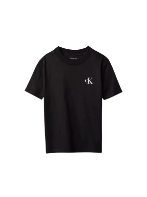Foto van product Calvin Klein Kids Shirt 'CALVIN KLEIN JEANS kids CHEST MONO LOGO SS T-SHIRT T-SHIRT' zwart