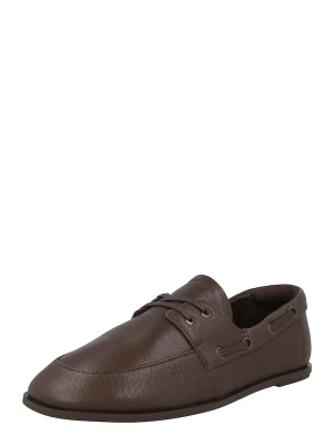 Foto van product Calvin Klein Mocassins 'Pebble-grain' donkerbruin