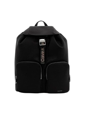 Foto van product Calvin Klein Rugzak 'WEBBING STRAP FLAP B?ACKPACK LV04F3645G' zwart