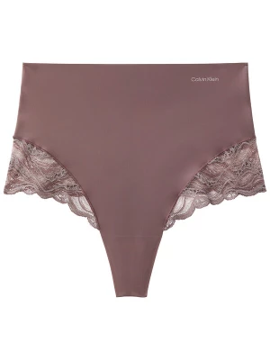 Foto van product Calvin Klein Shapingslip 'Sensual Stretch Lace' bruin