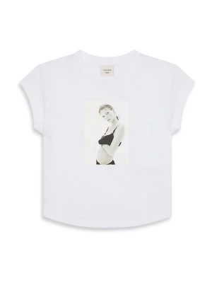 Foto van product Calvin Klein Shirt 'CLASSIC KATE' lichtgrijs / zwart / wit