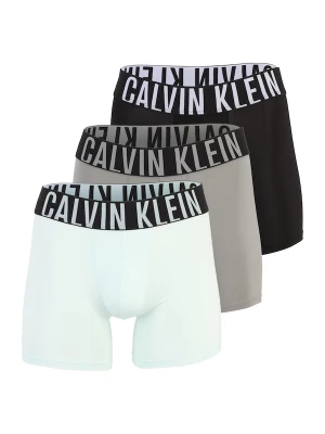 Foto van product Calvin Klein Underwear Boxershorts 'Intense Power' donkergrijs / mintgroen / zwart / wit