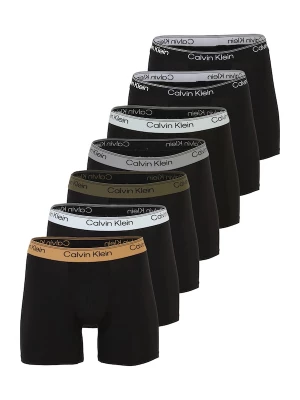 Foto van product Calvin Klein Underwear Boxershorts lichtgrijs / olijfgroen / oranje / zwart