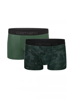 Foto van product camano Boxershorts groen / zwart