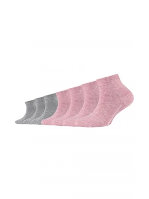 Foto van product camano Sokken grijs gemêleerd / roze gemêleerd