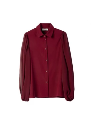 Foto van product Camomilla Italia Blouse 'CANDIDA' donkerrood