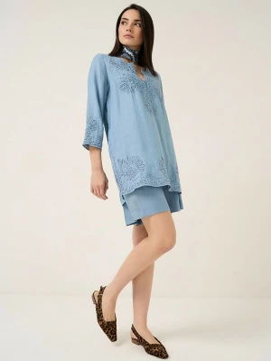 Foto van product Camomilla Italia Broek 'Boxy' azuur