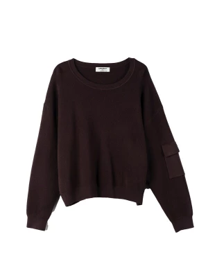 Foto van product Camomilla Italia Oversized trui 'MONIA' donkerbruin