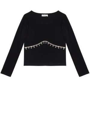 Foto van product Camomilla Italia Shirt 'Shawna' zwart / transparant