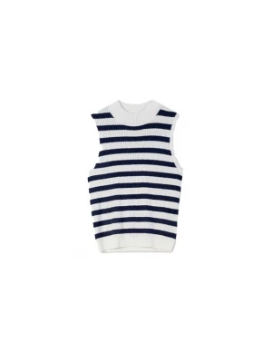 Foto van product Camomilla Italia Top 'TRILLY' navy / wit