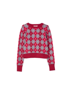 Foto van product Camomilla Italia Trui 'MOUSE' grijs / cranberry