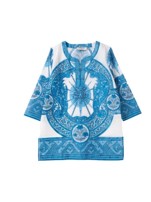 Foto van product Camomilla Italia Tuniek 'Byron' blauw / lichtblauw / wit