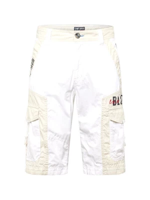 Foto van product CAMP DAVID Cargobroek beige / rood / zwart / wit