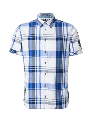 Foto van product CAMP DAVID Overhemd blauw / navy / wit