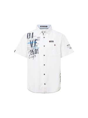 Foto van product CAMP DAVID Overhemd royal blue / koningsblauw / donkerrood / zwart / wit