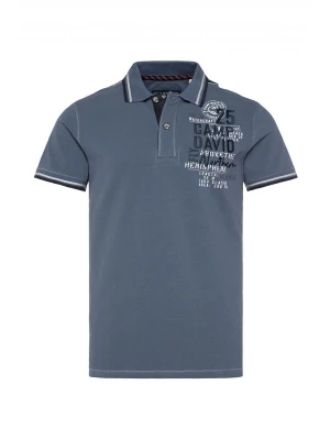 Foto van product CAMP DAVID Shirt 'Alaska Ice Tour' navy / duifblauw / wit