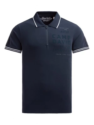 Foto van product CAMP DAVID Shirt donkerblauw / wit