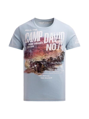 Foto van product CAMP DAVID Shirt 'Dune Crusher' lichtblauw