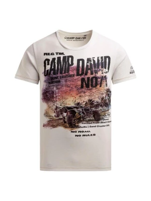 Foto van product CAMP DAVID Shirt 'Dune Crusher' wit