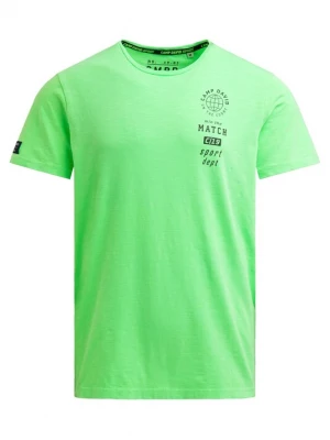 Foto van product CAMP DAVID Shirt 'Game.Set.Match' groen / zwart