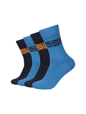 Foto van product CAMP DAVID Sokken blauw / oranje / zwart