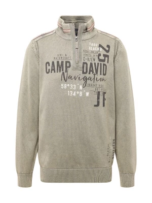 Foto van product CAMP DAVID Trui grijs / kaki / zwart