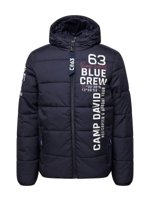 Foto van product CAMP DAVID Tussenjas marine / donkerrood / wit
