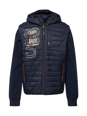 Foto van product CAMP DAVID Tussenjas marine / donkerrood / wit