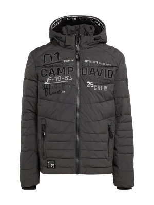 Foto van product CAMP DAVID Winterjas grijs / antraciet / zwart / wit