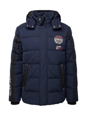 Foto van product CAMP DAVID Winterjas navy / rood / zwart / wit