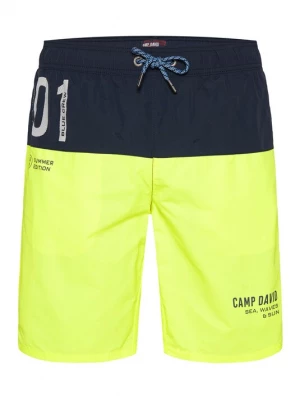 Foto van product CAMP DAVID Zwemshorts navy / limoen