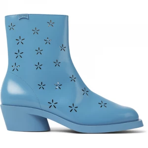 Foto van product CAMPER Bonnie - Enkellaarzen voor Dames - Blauw, Smooth leather