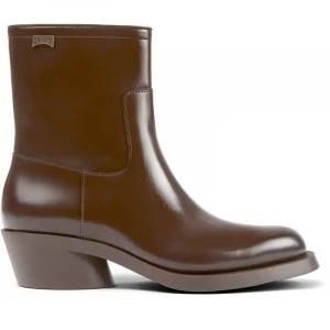 Foto van product CAMPER Bonnie - Enkellaarzen voor Dames - Bruin, Smooth leather