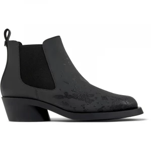 Foto van product CAMPER Bonnie - Enkellaarzen voor Dames - Grijs, Zwart, Smooth leather