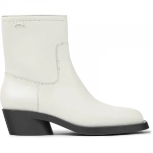 Foto van product CAMPER Bonnie - Enkellaarzen voor Dames - Wit, Smooth leather