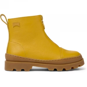 Foto van product CAMPER Brutus - Laarzen voor Meisjes - Geel, Smooth leather