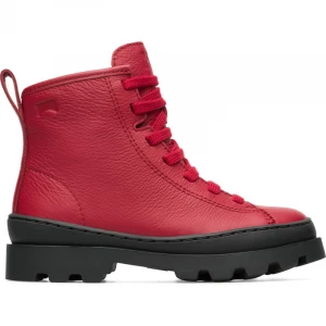 Foto van product CAMPER Brutus - Laarzen voor Meisjes - Rood, Smooth leather