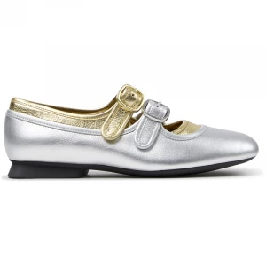Foto van product CAMPER Casi Myra - Ballerina’s voor Dames - Grijs, Smooth leather