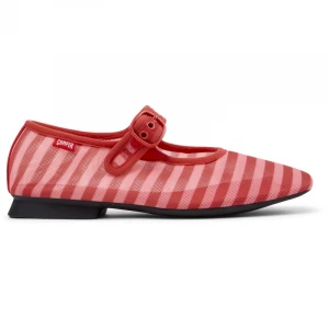 Foto van product CAMPER Casi Myra - Ballerina’s voor Dames - Rood, Roze, Cotton fabric