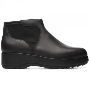Foto van product CAMPER Dessa - Enkellaarzen voor Dames - Zwart, Smooth leather / Cotton fabric