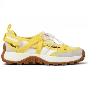 Foto van product CAMPER Drift Trail - Sneakers voor Meisjes - Wit, Geel, Cotton fabric biały